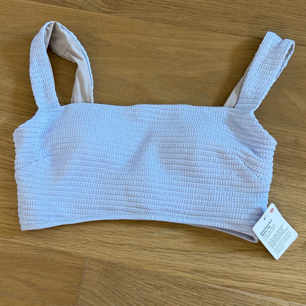 Lululemon Smocked B/C Swim Top